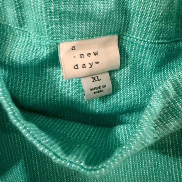 a new day Teal dress with pockets - Picture 4 of 4